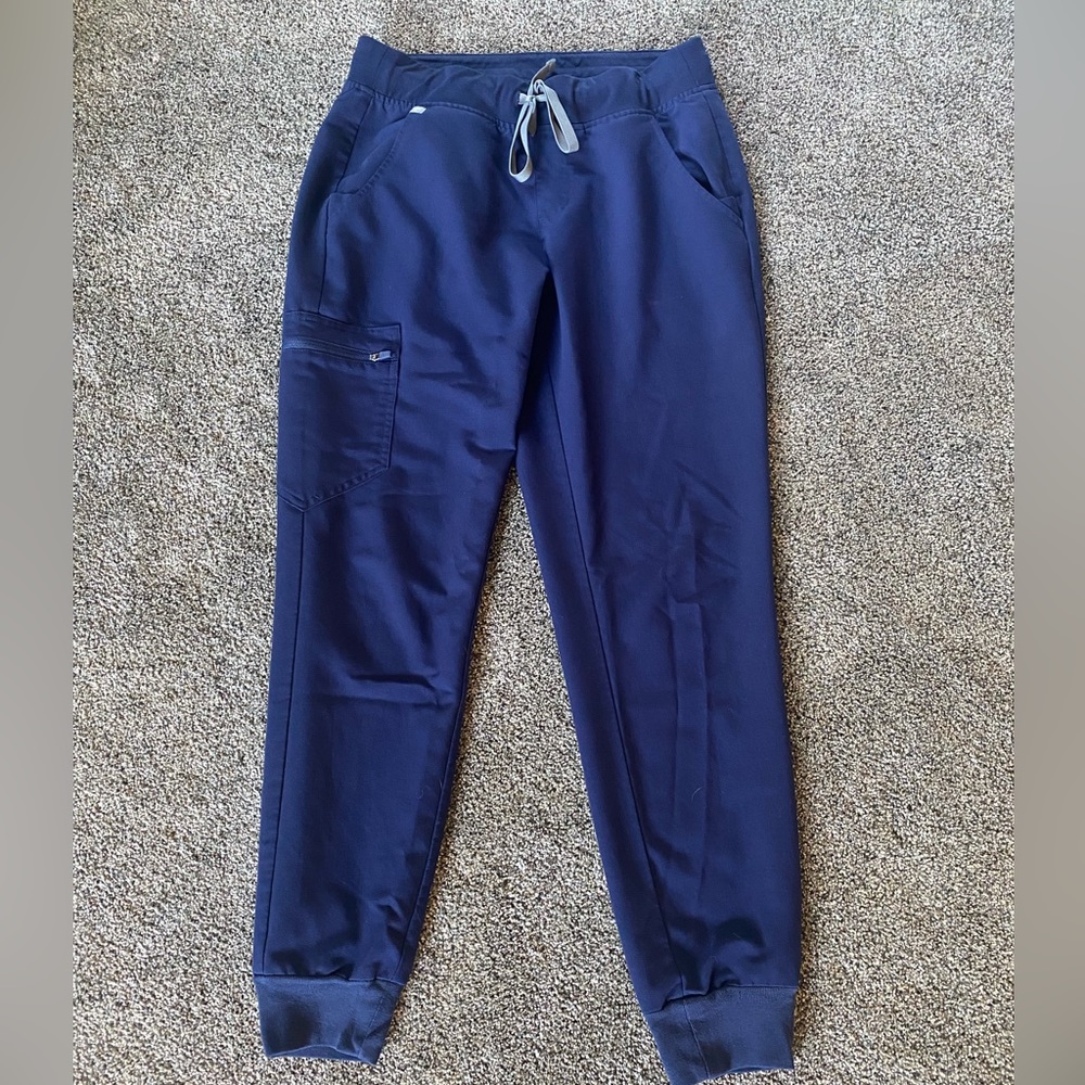 Figs Navy Women’s Jogger Scrub Pants Small